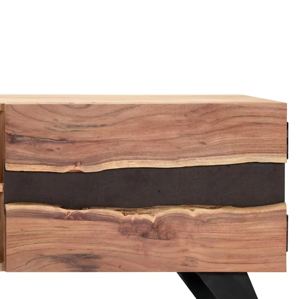 TV Cabinet 140x30x45 cm Solid Acacia Wood Price