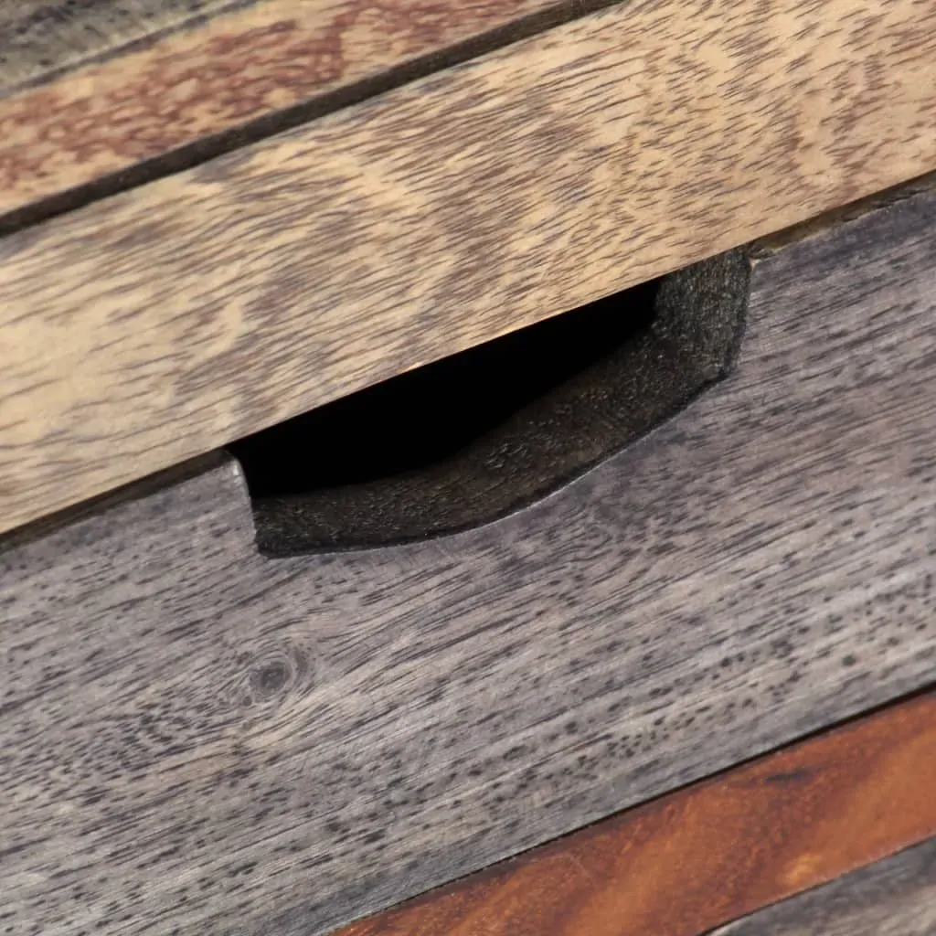 Coffee Table Grey 100x50x30 cm Solid Acacia Wood Price