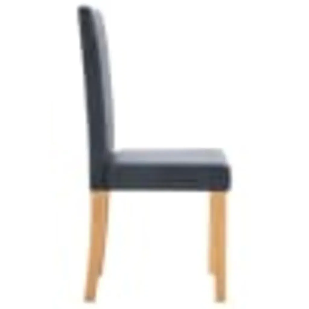 Dining Chairs 2 pcs Grey Faux Suede Leather Price