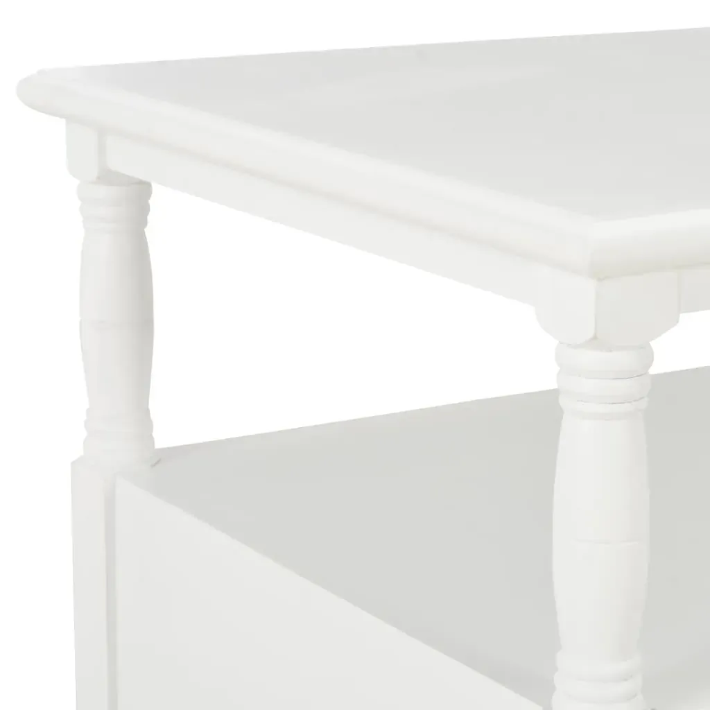 Coffee Table White 100x55x45 cm Wood Price