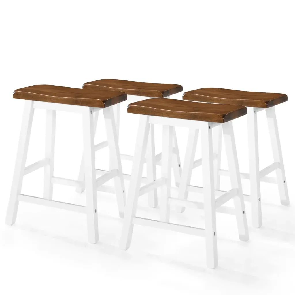 Bar Table and Stool Set 5 Pieces Solid Wood Price