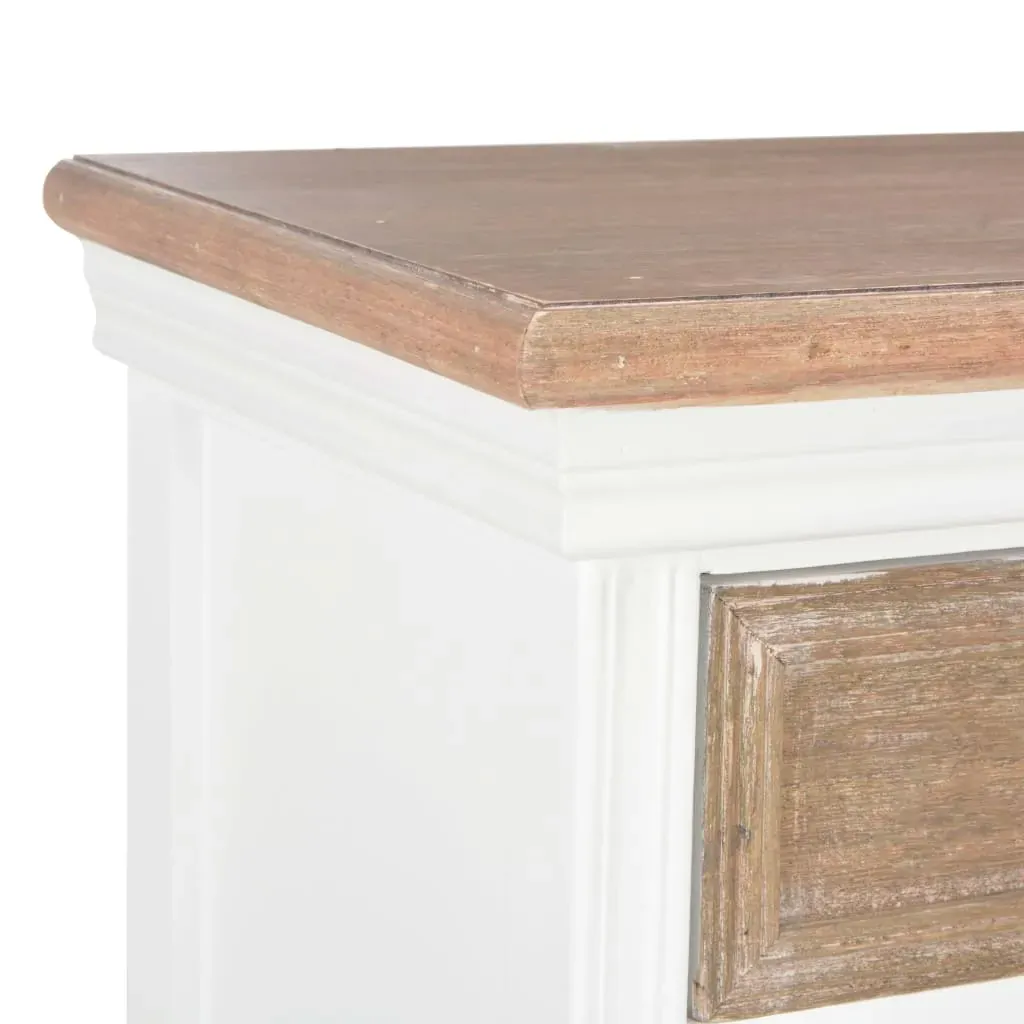 Sideboard White 60x30x80 cm Solid Wood Price