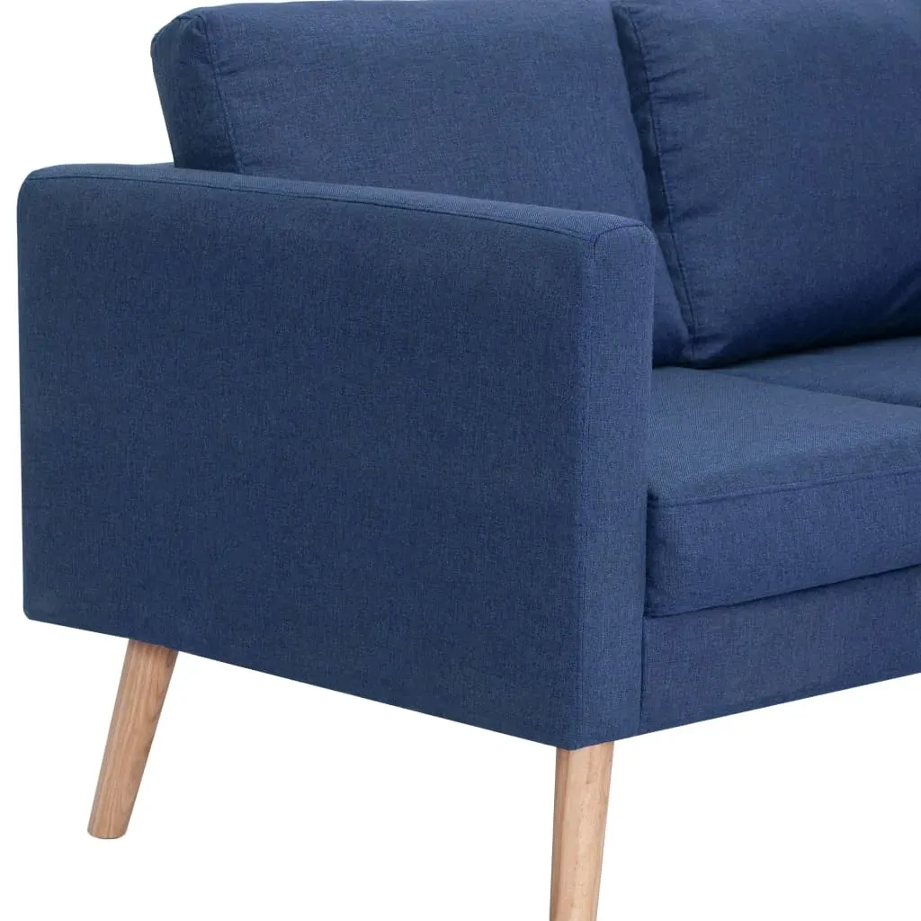2-Seater Sofa Fabric Blue Price