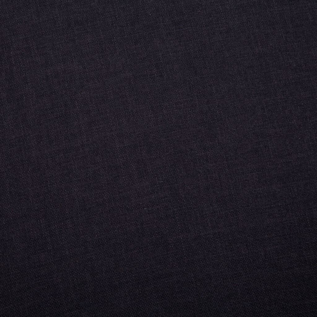 3-Seater Sofa Fabric Black Price