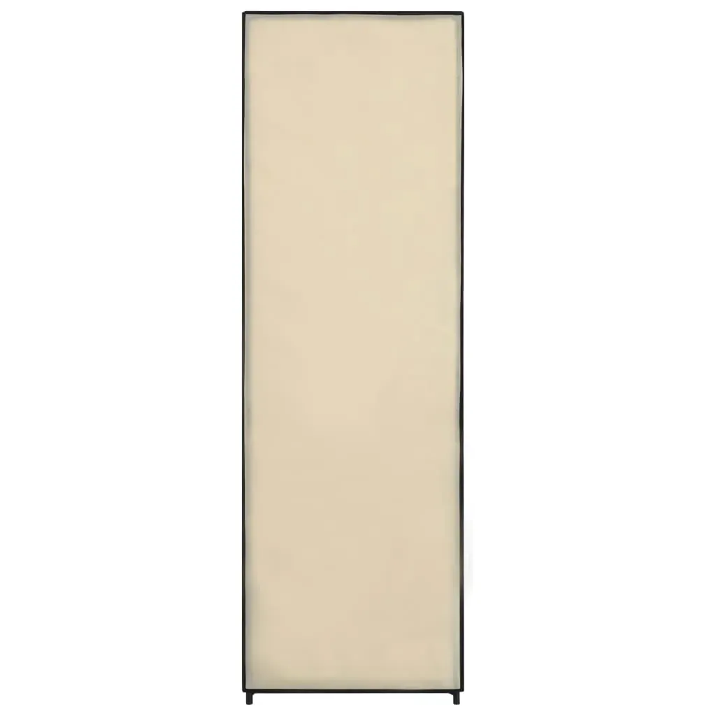 Wardrobe Cream 87x49x159 cm Fabric Price