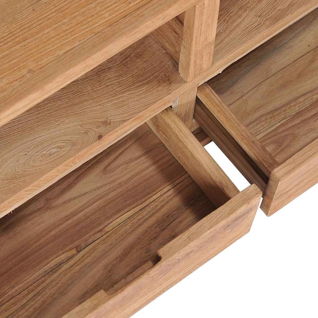 TV Cabinet 90x30x40 cm Solid Teak Wood Price