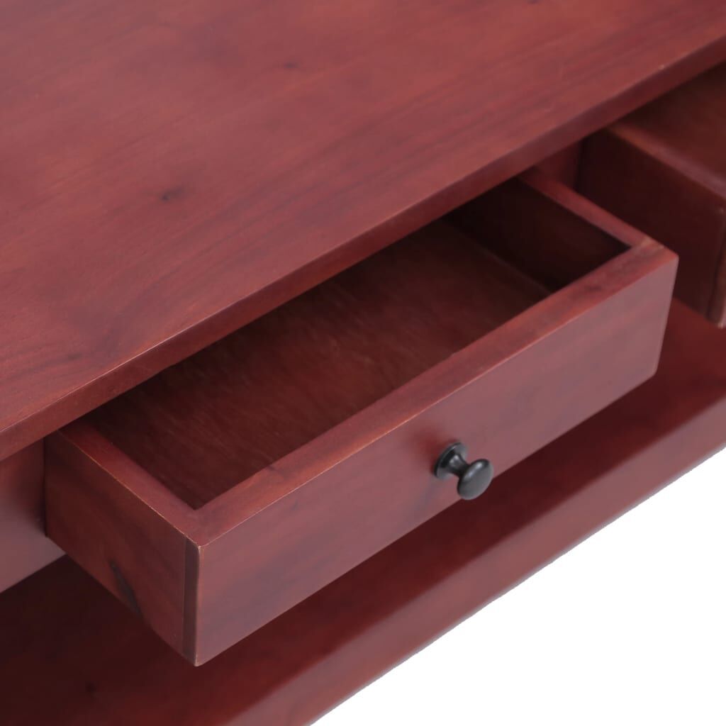 Coffee Table Brown 100x55x46 cm Solid Mahogany Wood Price