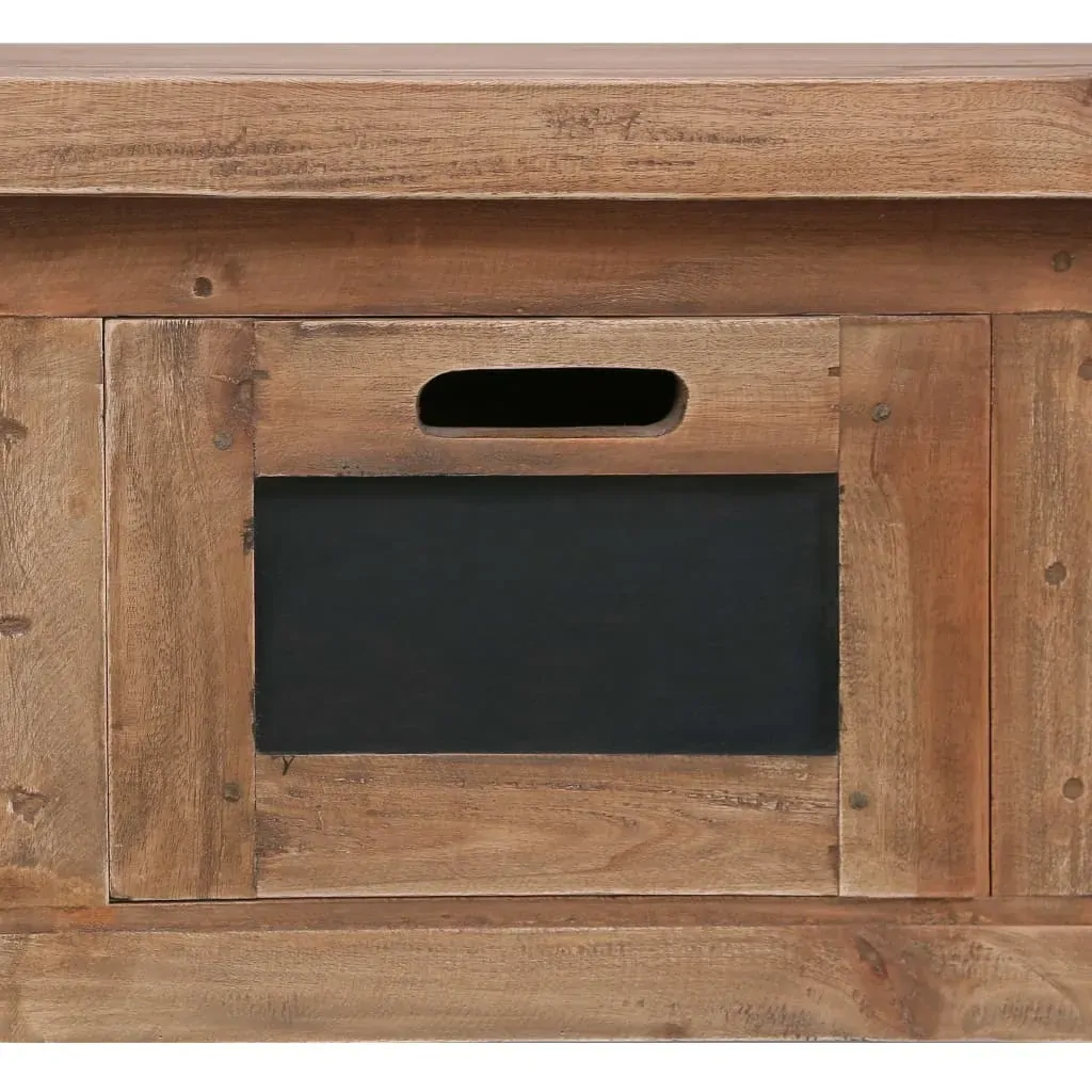 TV Cabinet with 3 Drawers 120x30x40 cm Solid Mahogany Wood Price