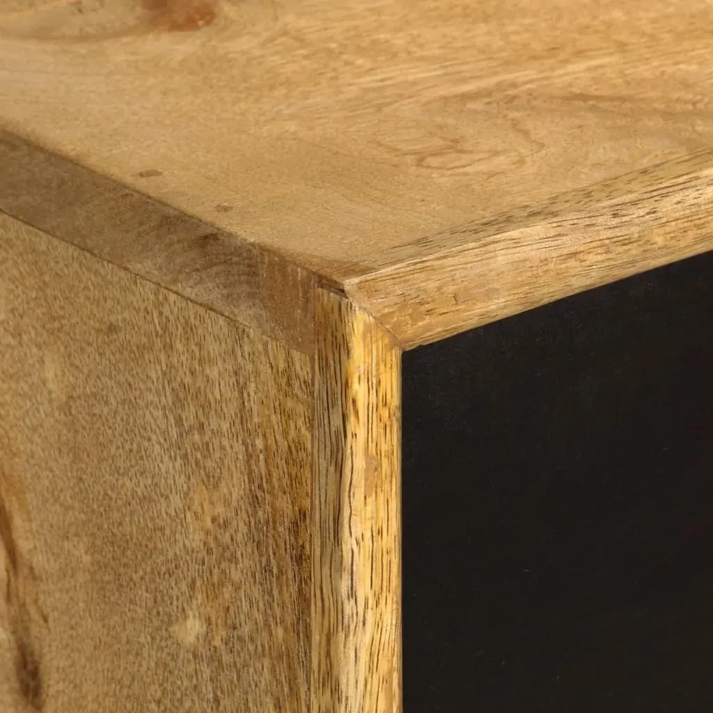 Desk with Drawers 130x50x80 cm Solid Mango Wood Price