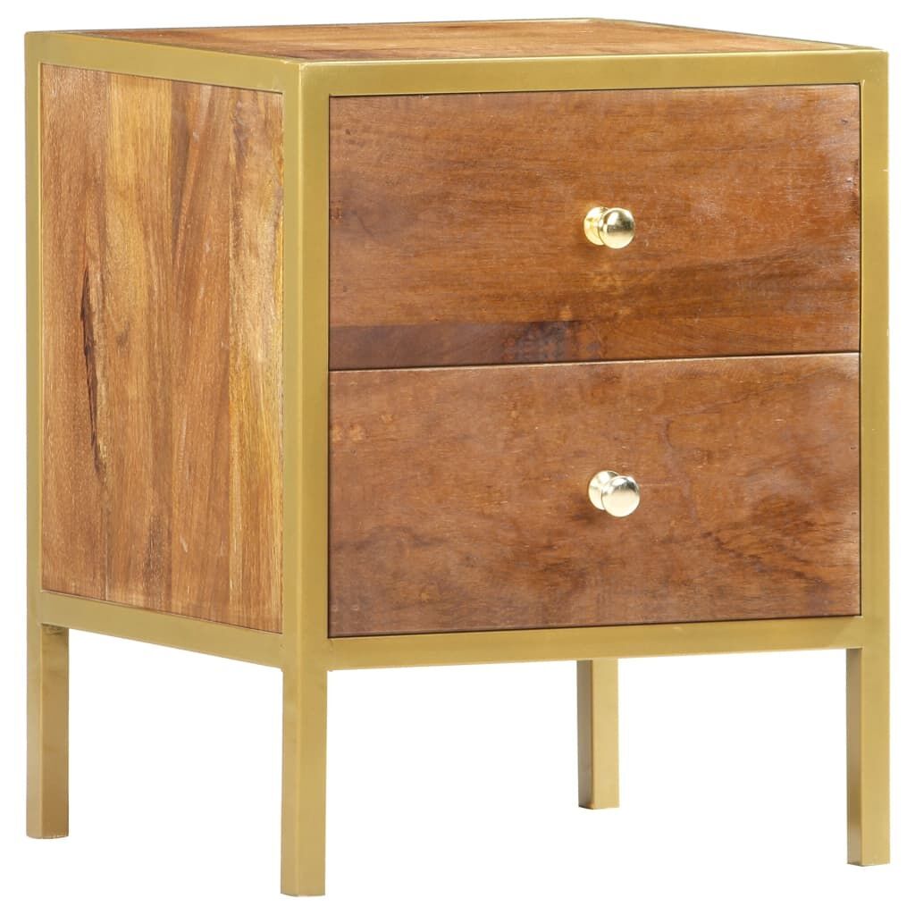 Bedside Cabinet 40x35x50 cm Solid Mango Wood Price