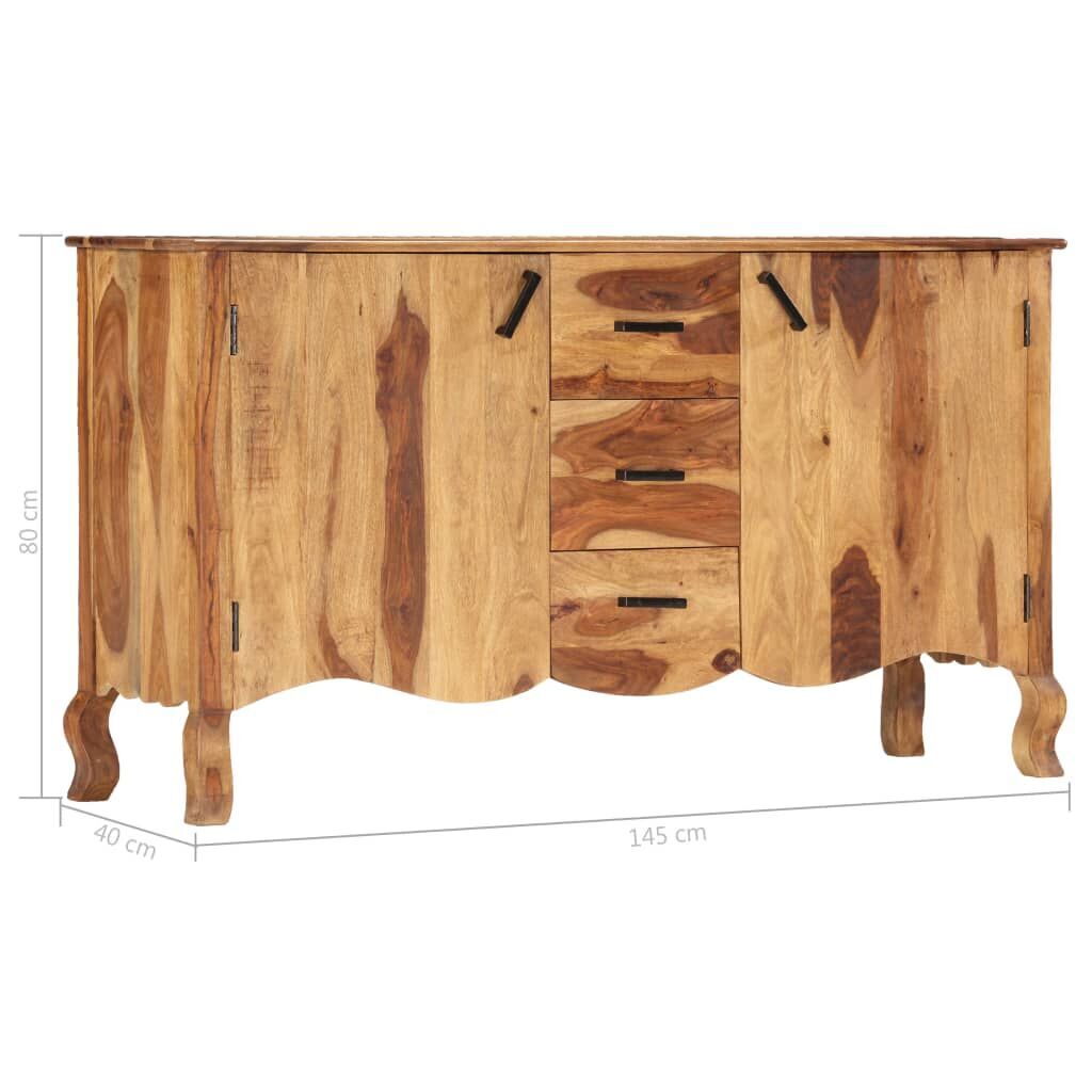 Sideboard 145x40x80 cm Solid Wood Price