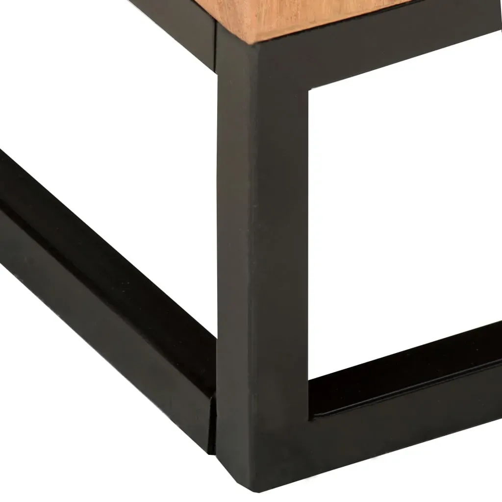 Side Tables 2 pcs Solid Acacia Wood Price