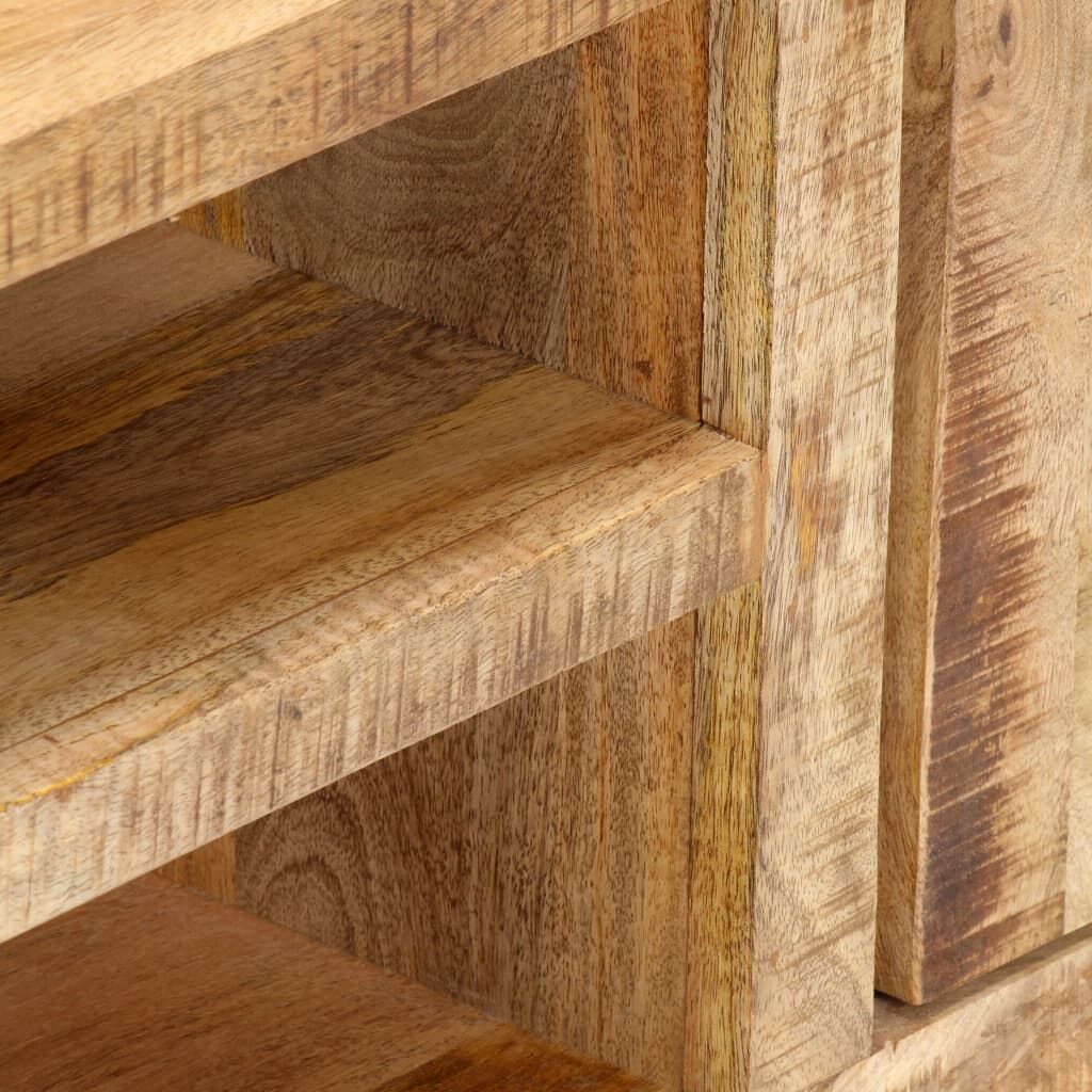 TV Cabinet 118x30x45 cm Solid Mango Wood Price