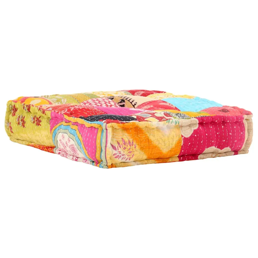 Modular Pouffe Patchwork Fabric Price