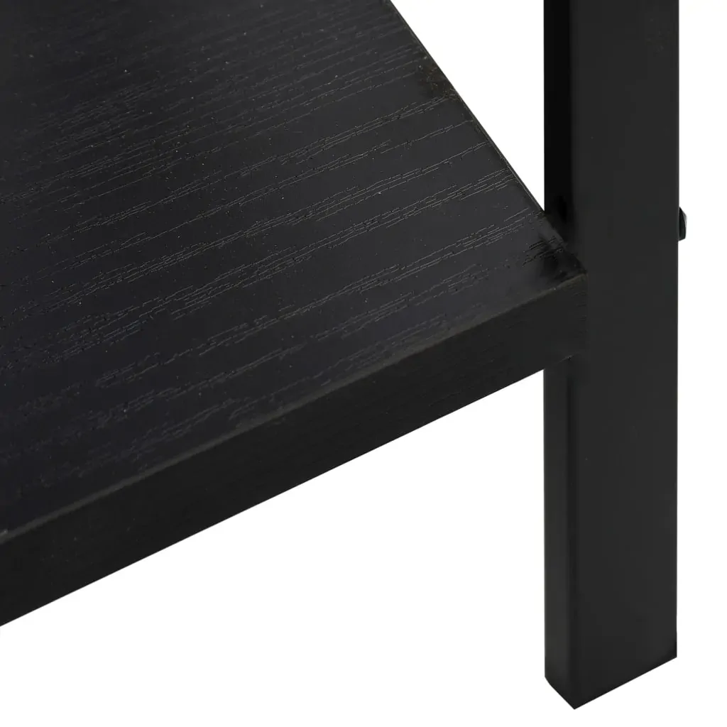 3-Layer Book Shelf Black 60x27.6x90.5 cm Engineered Wood Price