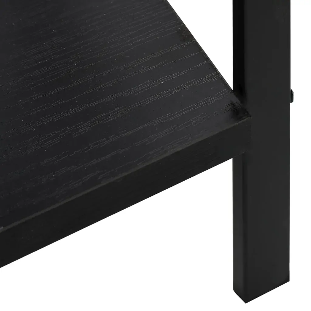 4-Layer Book Shelf Black 60x27.6x124.5 cm Engineered Wood Price