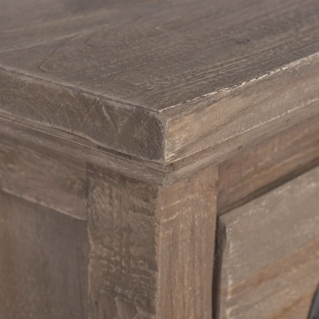 Sideboard with 3 Drawers 60x30x75 cm Solid Teak Wood Price