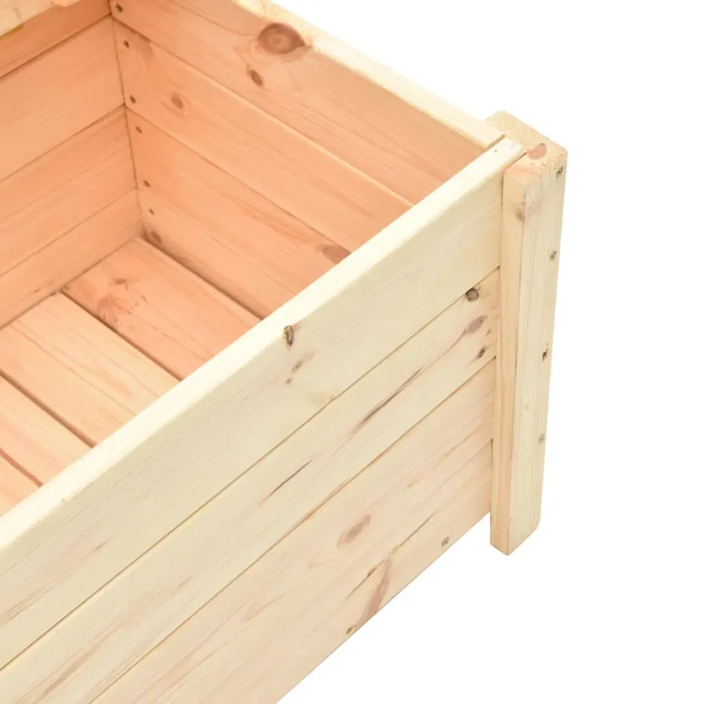 Storage Bench 120 cm Solid Pine Wood Price