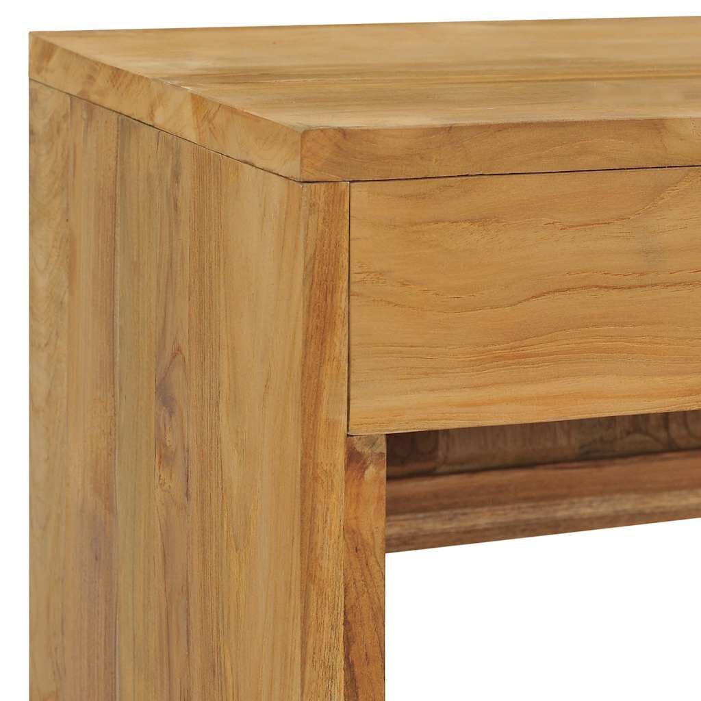 TV Cabinet 100x35x45 cm Solid Teak Wood Price