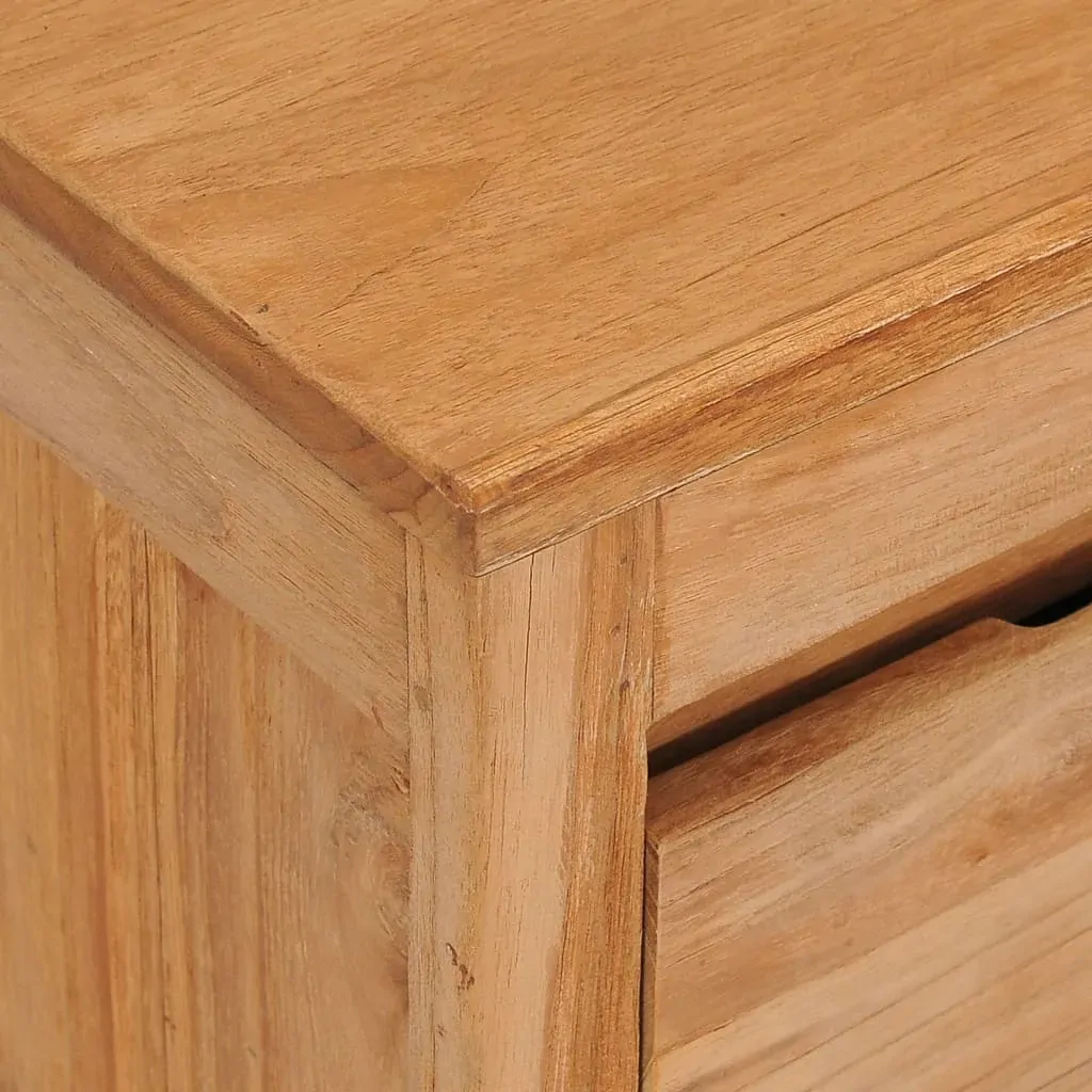 TV Cabinet 100x30x35 cm Solid Teak Wood Price