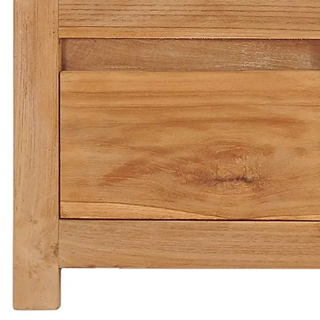 TV Cabinet 115x30x35 cm Solid Teak Wood Price
