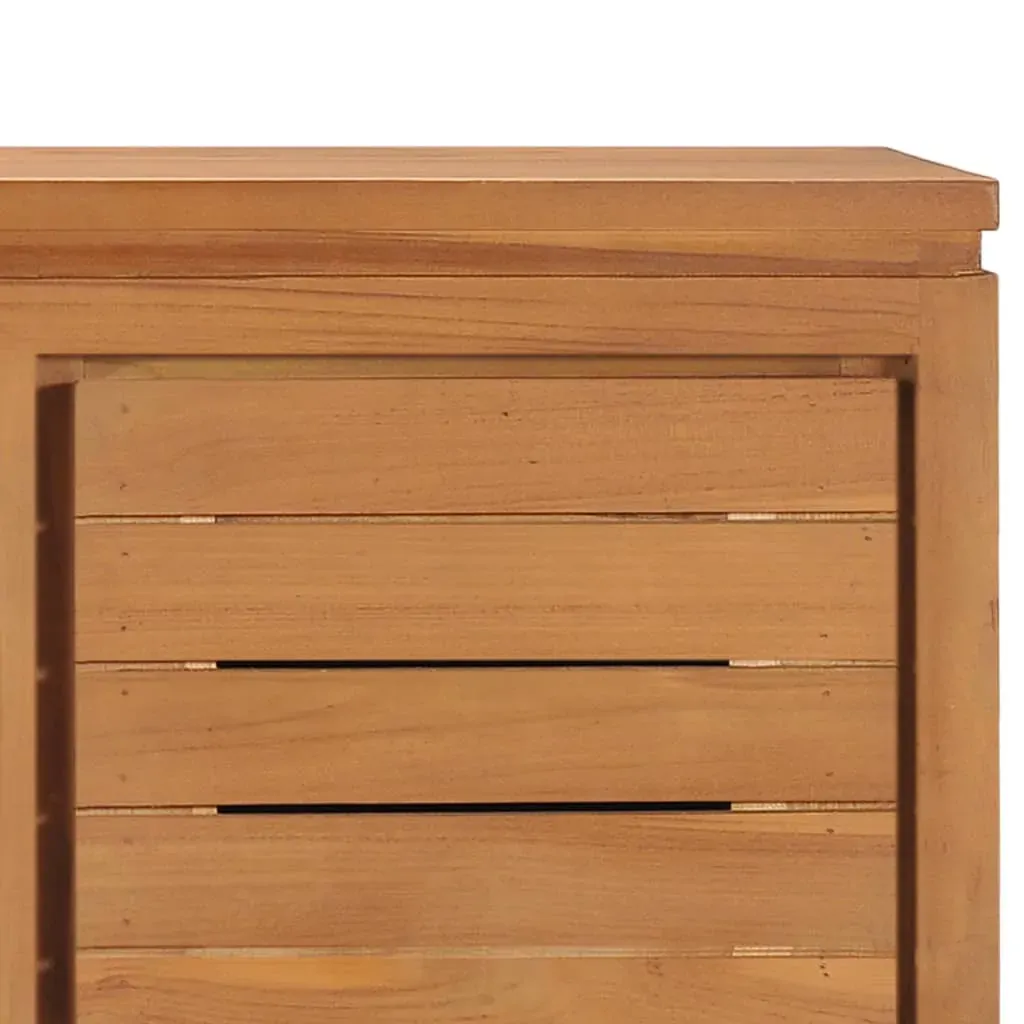 TV Cabinet 110x30x40 cm Solid Teak Wood Price