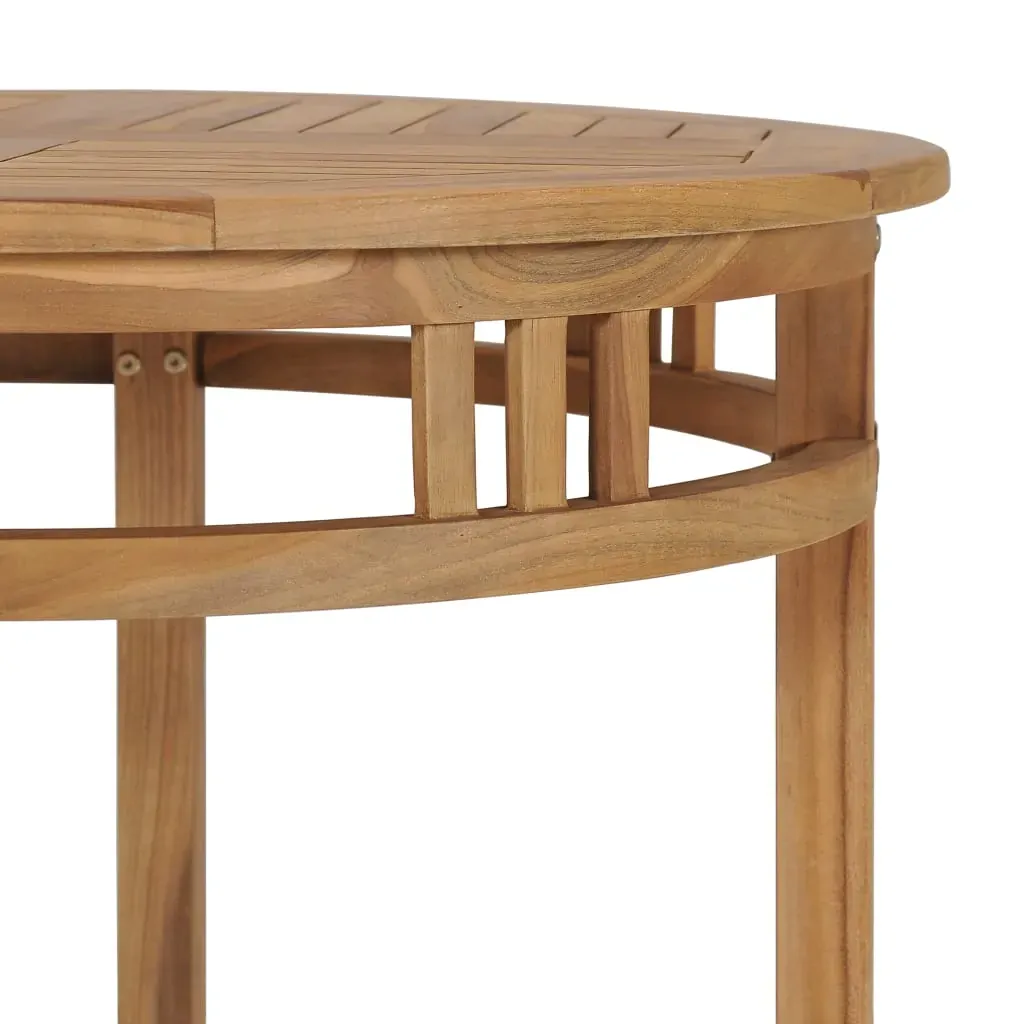 3 Piece Garden Dining Set Solid Teak Wood Price