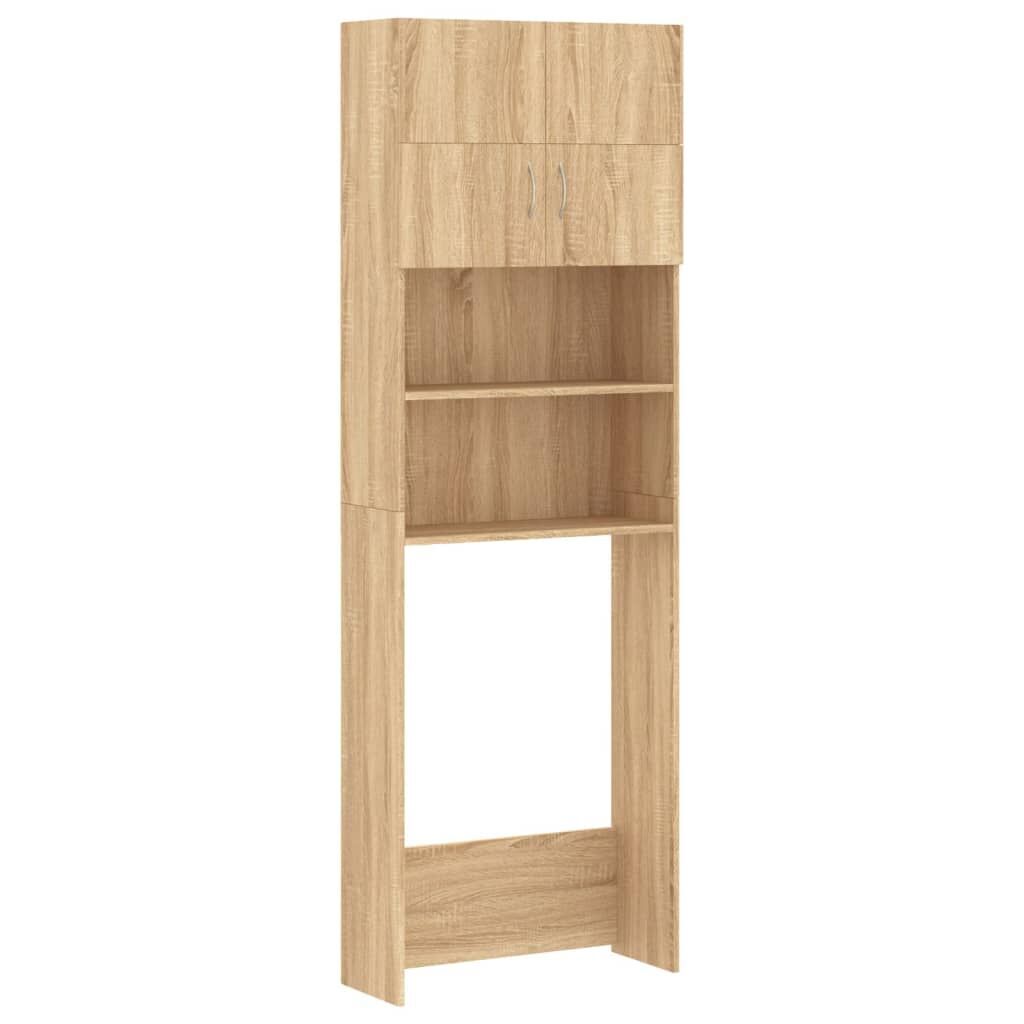 Washing Machine Cabinet Set Sonoma Oak Engineered Wood Price