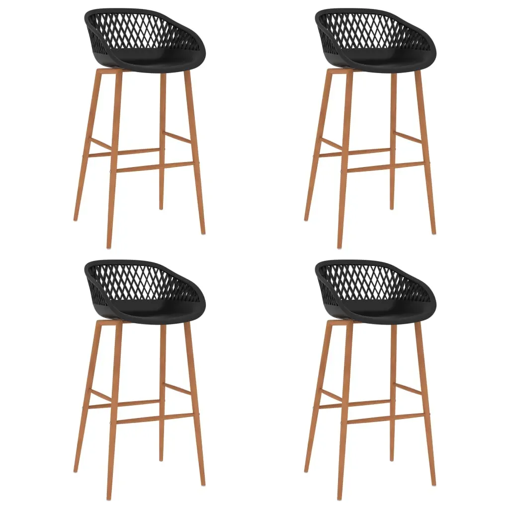 5 Piece Bar Set White and Black Price