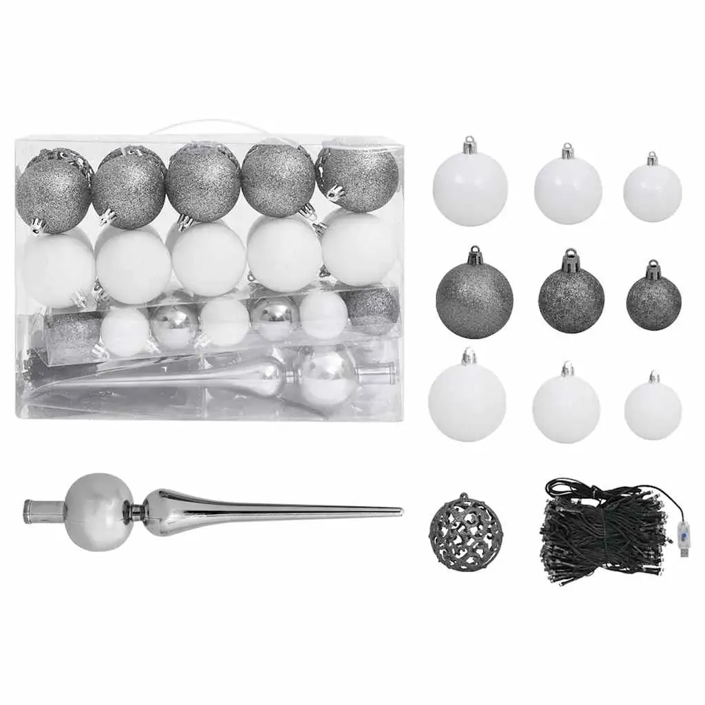Artificial Christmas Tree LED&Ball Set&Flocked Snow 120cm PVC&PE Price