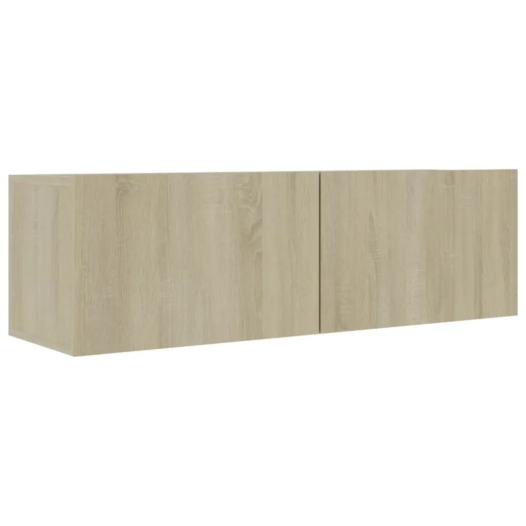 8 Piece TV Cabinet Set Sonoma Oak Engineered Wood Price