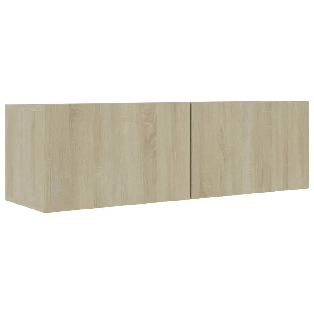 5 Piece TV Cabinet Set Sonoma Oak Engineered Wood Price