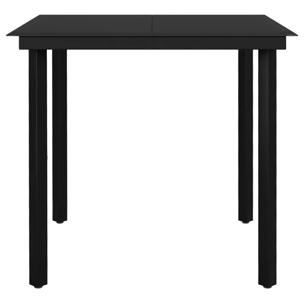 5 Piece Garden Dining Set Anthracite Price