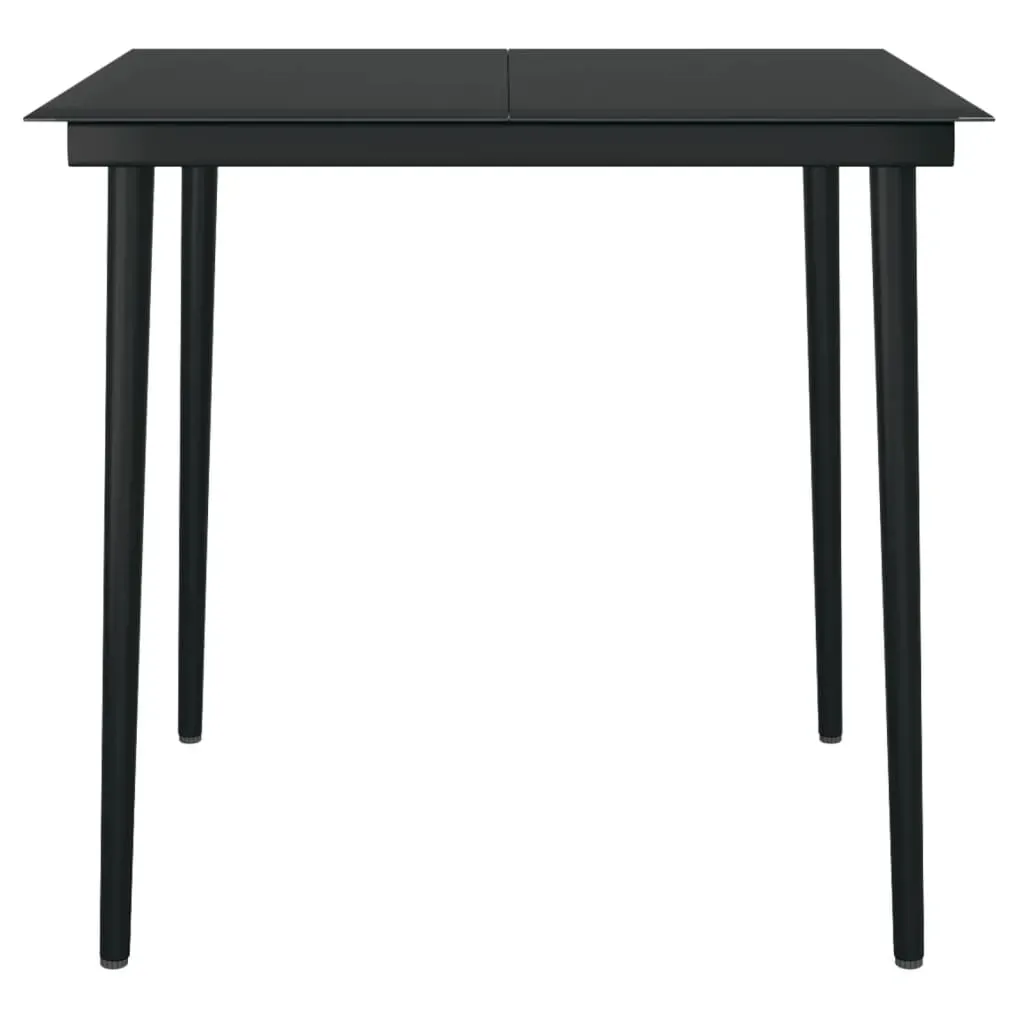 5 Piece Garden Dining Set Anthracite Price