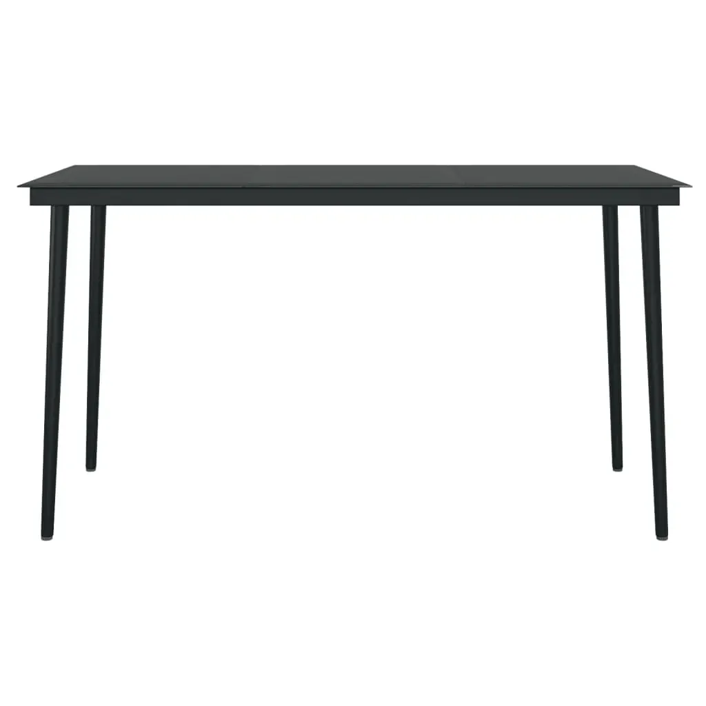 5 Piece Garden Dining Set Anthracite Price
