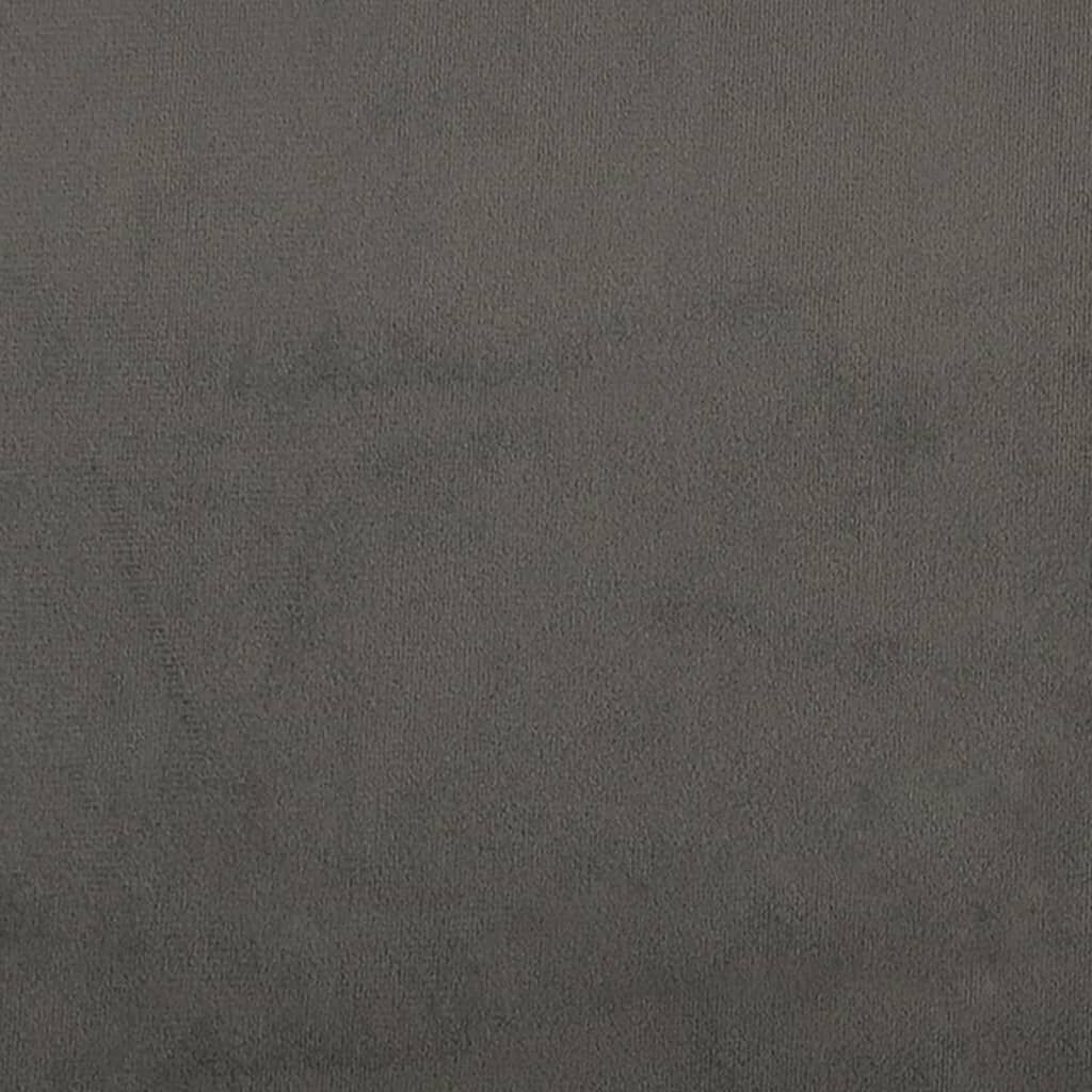 Headboards 4 pcs Dark Grey 100 cm Velvet Price