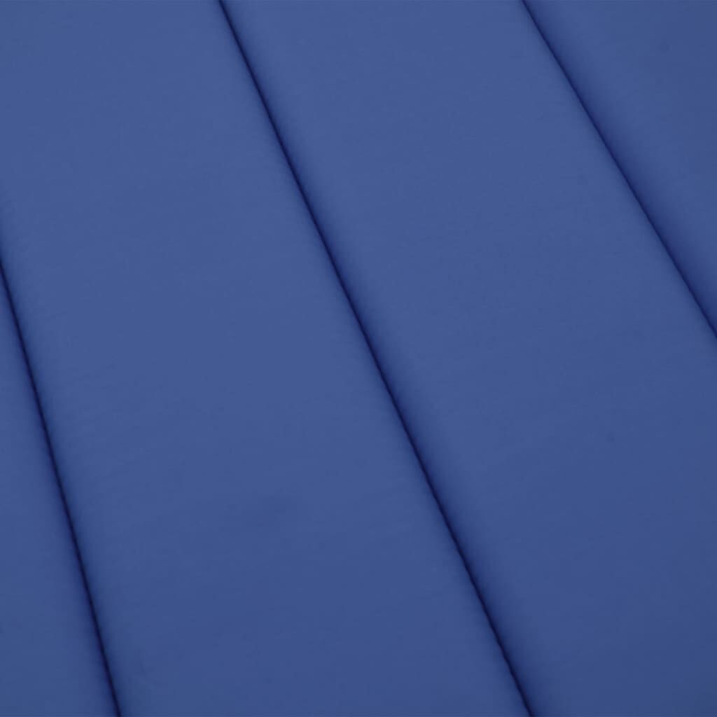 Sun Lounger Cushion Royal Blue 200x50x3cm Oxford Fabric Price