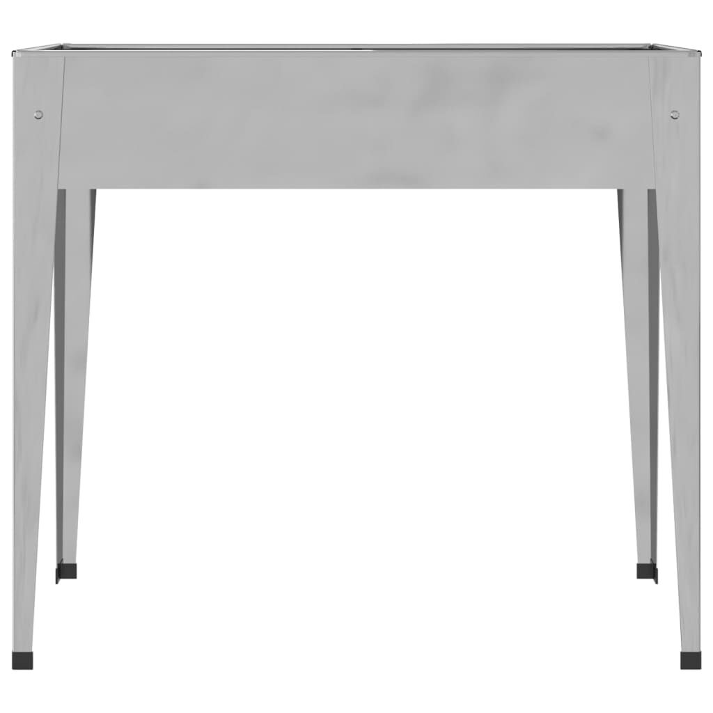 Garden Planters 2 pcs Galvanised Steel Price