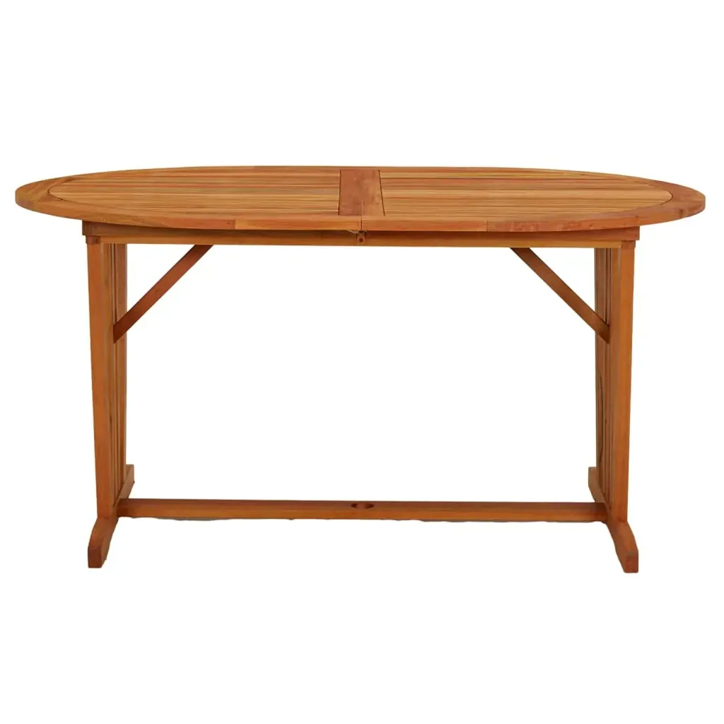 Garden Table 200x100x75 cm Solid Wood Eucalyptus Price