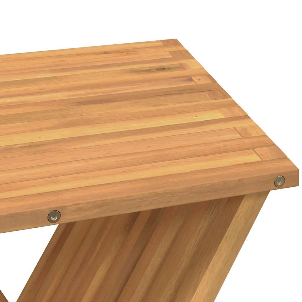 Folding Stool 40x32.5x70 cm Solid Wood Teak Price