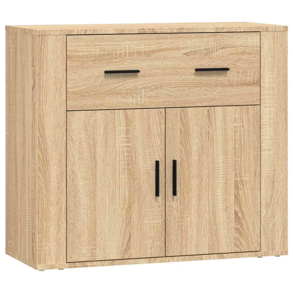 Sideboards 3 pcs Sonoma Oak Engineered Wood Price