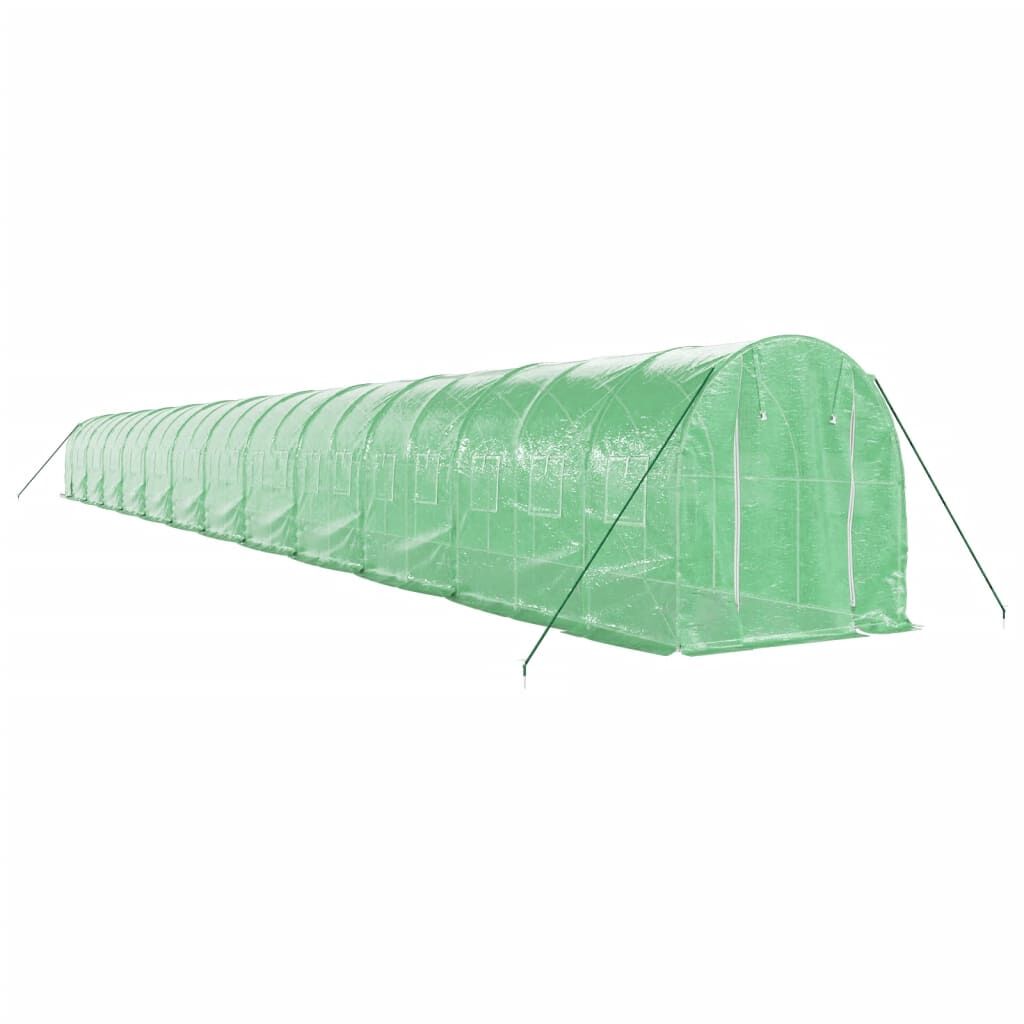 Greenhouse with Steel Frame Green 48m² 24x2x2 m Price