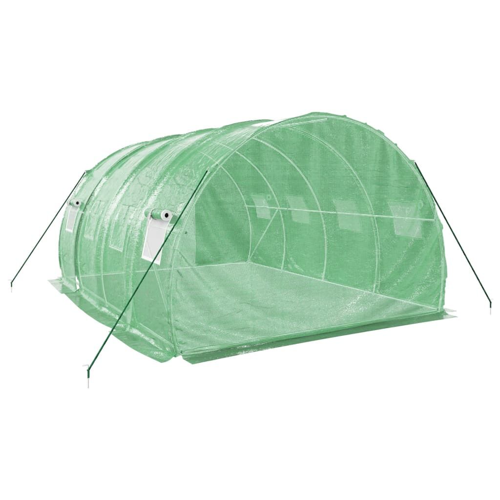Greenhouse with Steel Frame Green 12 m² 4x3x2 m Price