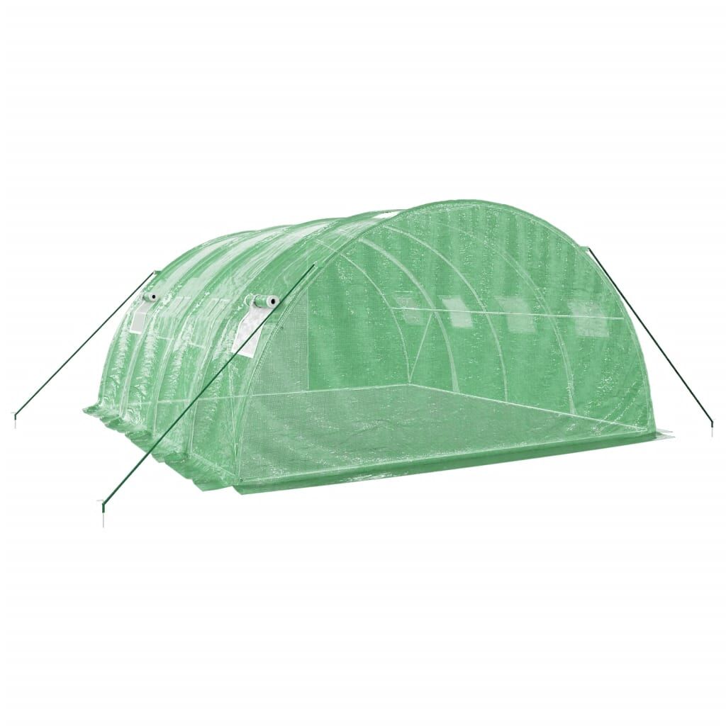 Greenhouse with Steel Frame Green 16 m² 4x4x2 m Price