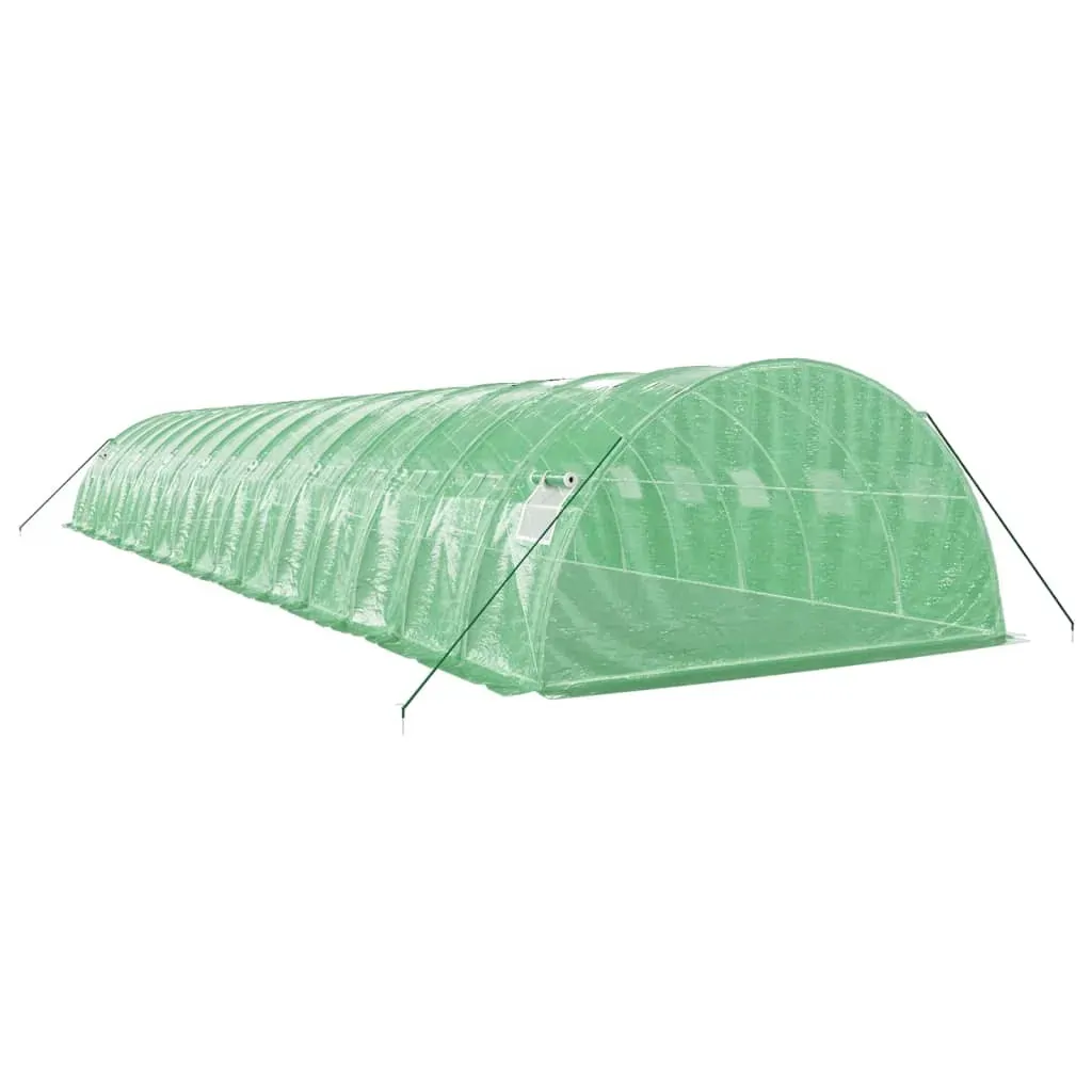 Greenhouse with Steel Frame Green 64 m² 16x4x2 m Price