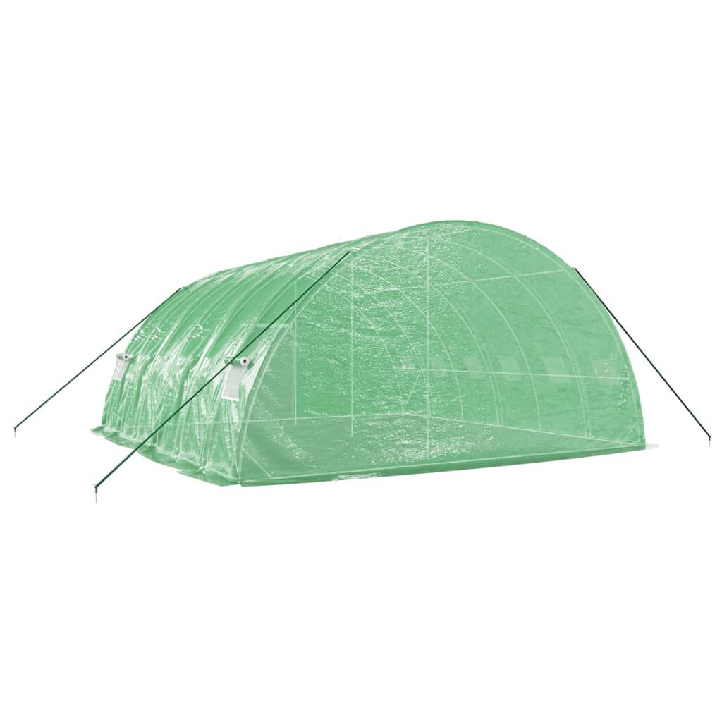 Greenhouse with Steel Frame Green 36 m² 6x6x2.85 m Price