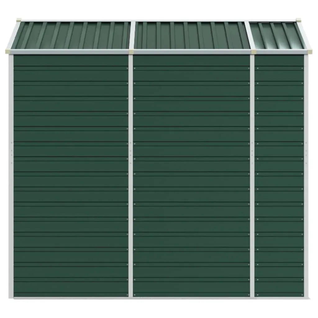 Garden Shed Green 191x215x198 cm Galvanised Steel Price