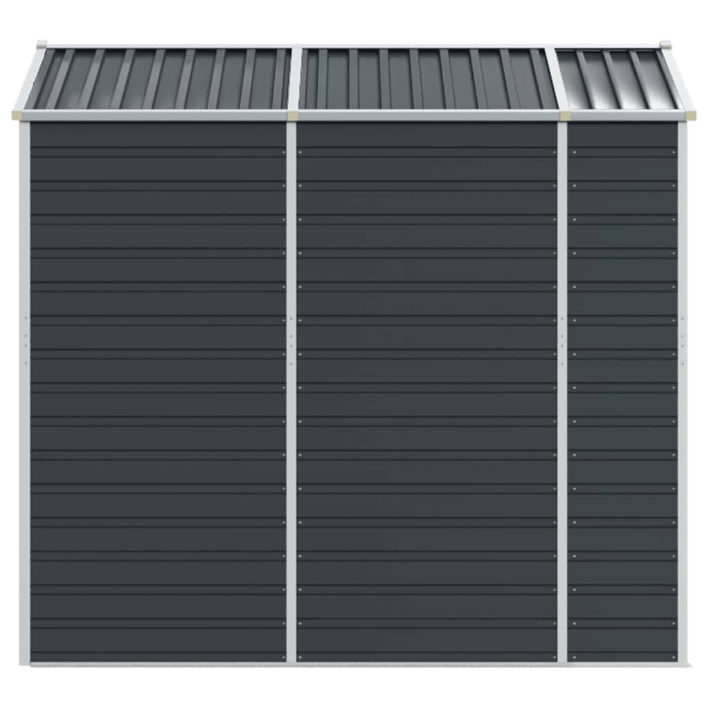 Garden Shed Anthracite 191x215x198 cm Galvanised Steel Price