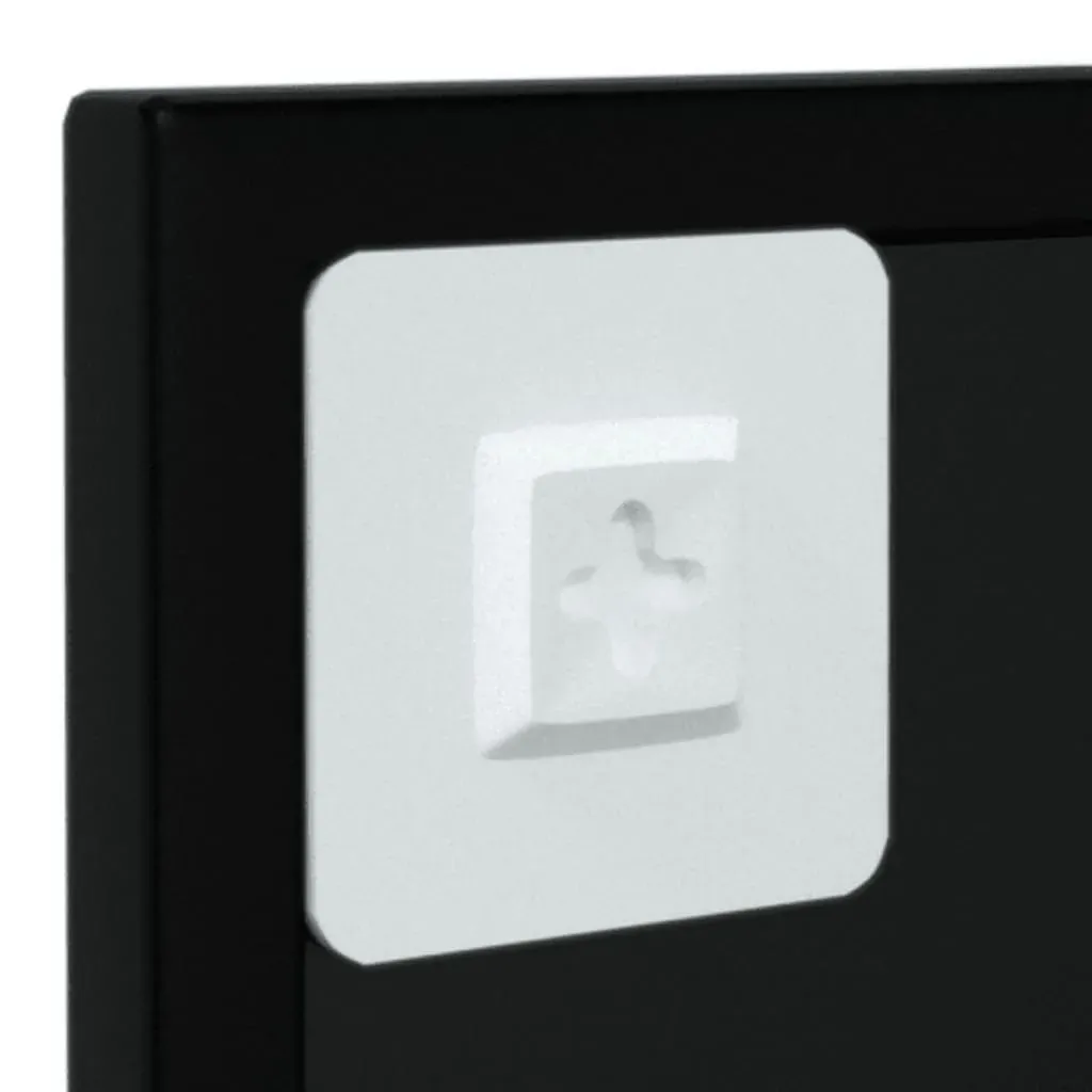 Wall Mirrors 2 pcs Black 100x40 cm Metal Price