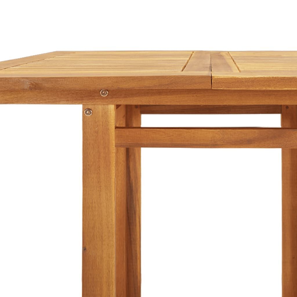 Bistro Table 75x75x110 cm Solid Wood Acacia Price